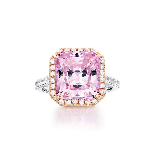 SUVIEN Designed VENUS Collection High-carbon Pink Diamond Ring